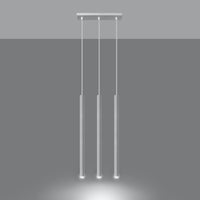 LED Hanglamp wit PASTELO - 3 x G9 aansluiting