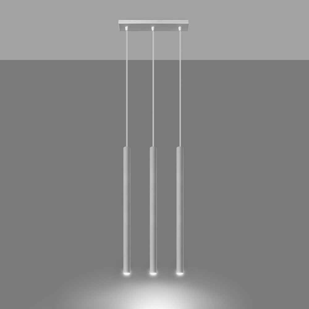 LED Hanglamp wit PASTELO - 3 x G9 aansluiting
