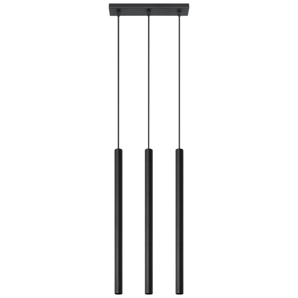 LED Hanglamp zwart PASTELO - 3 x G9 aansluiting