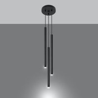 LED Hanglamp zwart PASTELO - 3 x G9 aansluiting