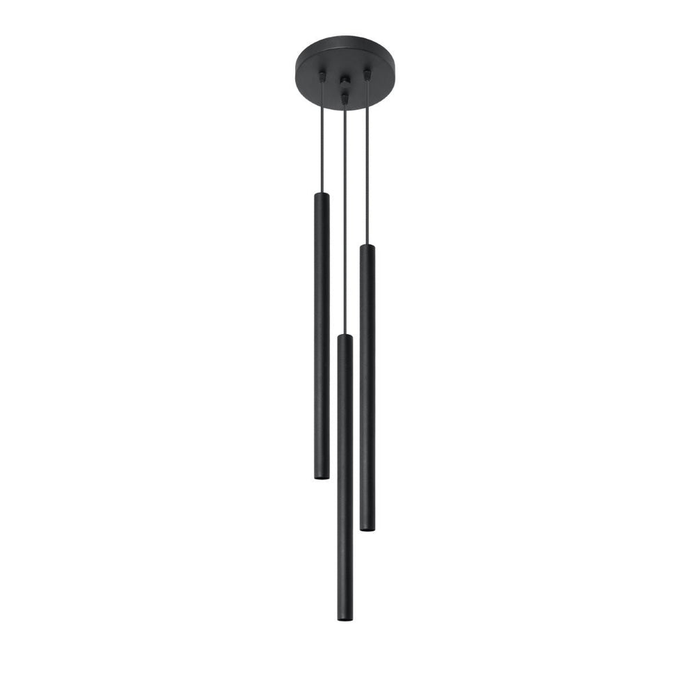 LED Hanglamp zwart PASTELO - 3 x G9 aansluiting