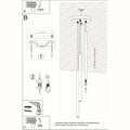 LED Hanglamp zwart PASTELO - 3 x G9 aansluiting