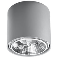 Plafondspot TIUBE grijs 