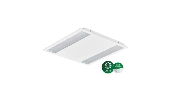 Panneau LED Philips CoreLine encastré 31W/22W 4000K 3100-4300 lumens 600x600mm DALI UGR19