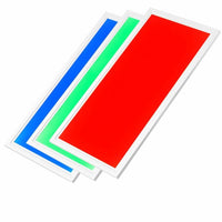 Panneau LED 120x30cm 24V RGB-CCT pro ligne mince 40W 4000 lumens UGR22 opale | IP41 | LCB