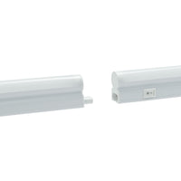 Interrupteur d'armoire Spectrum T5 LED 300mm 4W, 4000K NW, 120° faisceau, 480 lumens, IP20 blanc, fonction A/É simple