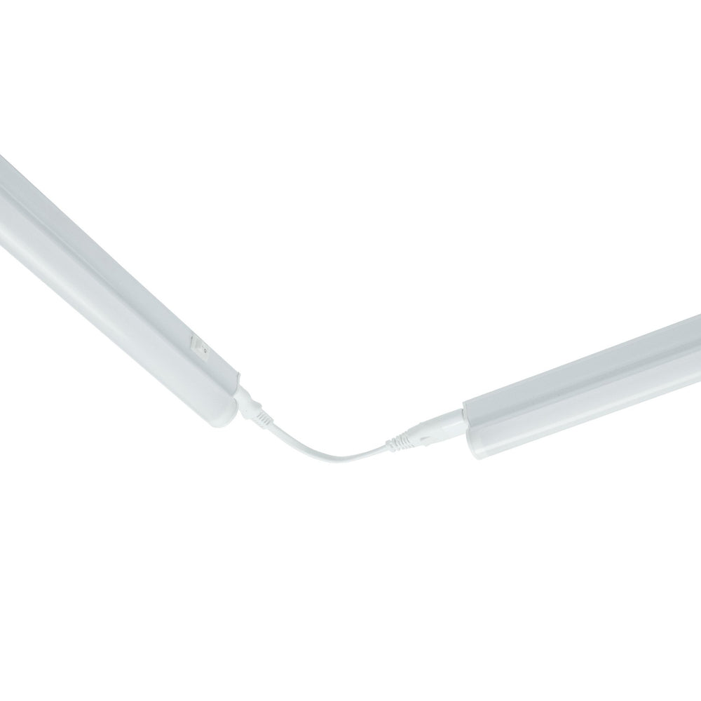 Spectrum kastschakelaar T5 WW 900mm 10W 3000K LED met 120° stralingshoek en 1200 lumen, IP20, witte behuizing