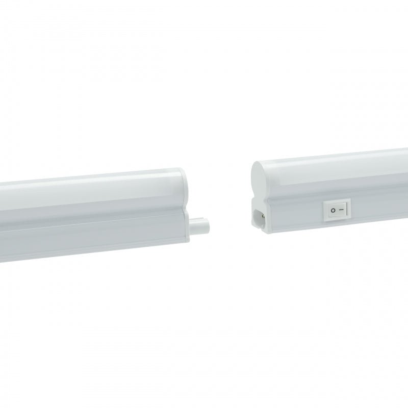 Interrupteur à armoire Spectrum T5 10W 900mm NW 4000K 1200 lumens IP20 blanc, classe énergétique E, garantie de 2 ans