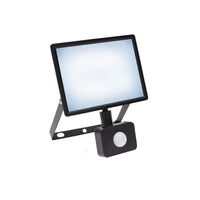 Projecteur LED Spectrum NOCTIS LUX 3 30W 6000K 230V IP44 Noir avec détecteur PIR pour éclairage extérieur