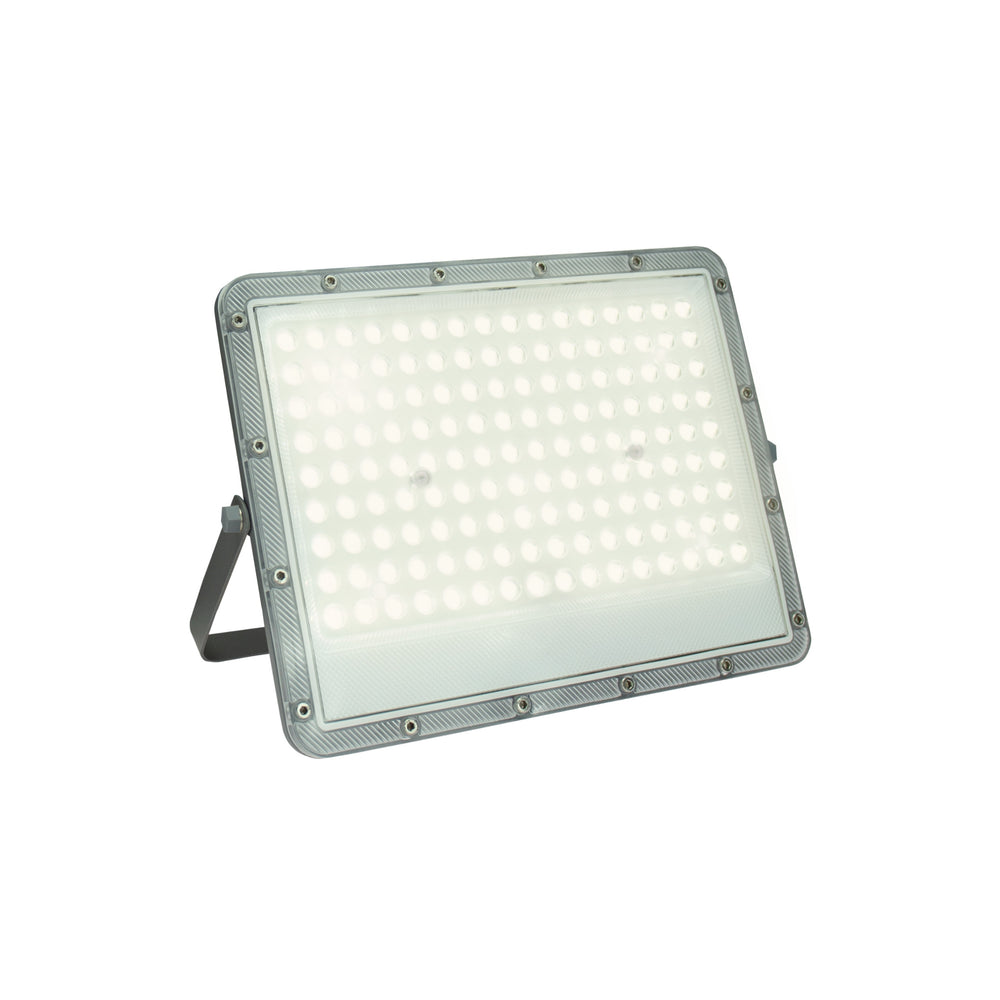 Projecteur LED Spectrum 100W 4000K 8300 lumens 230V IP65 IK08 faisceau 85° Boîtier gris éclairage extérieur