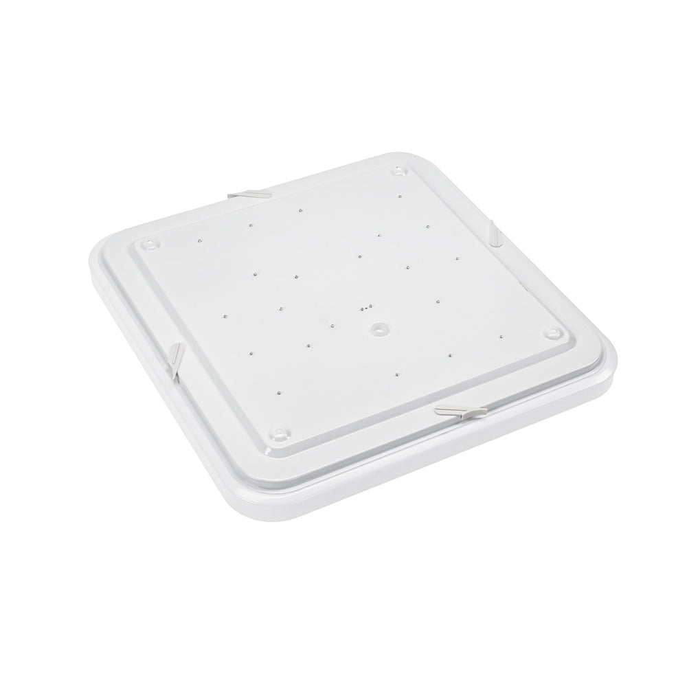 Plafonnier LED Spectrum NYMPHEA 2 36W 6000K 230V IP20 IK10 Blanc 2600 lumens 430mm