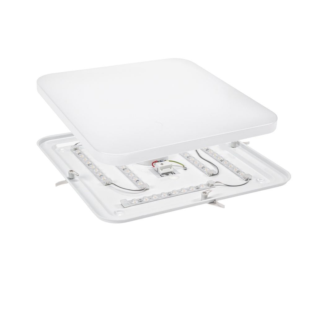 Plafonnier LED Spectrum NYMPHEA 2 36W 6000K 230V IP20 IK10 Blanc 2600 lumens 430mm