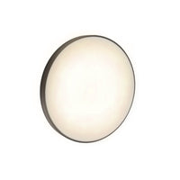 Plafonnier LED Spectrum avec capteur 18W 3000K 1950 lumens 230V IP54 IK04 Blanc Noir rond