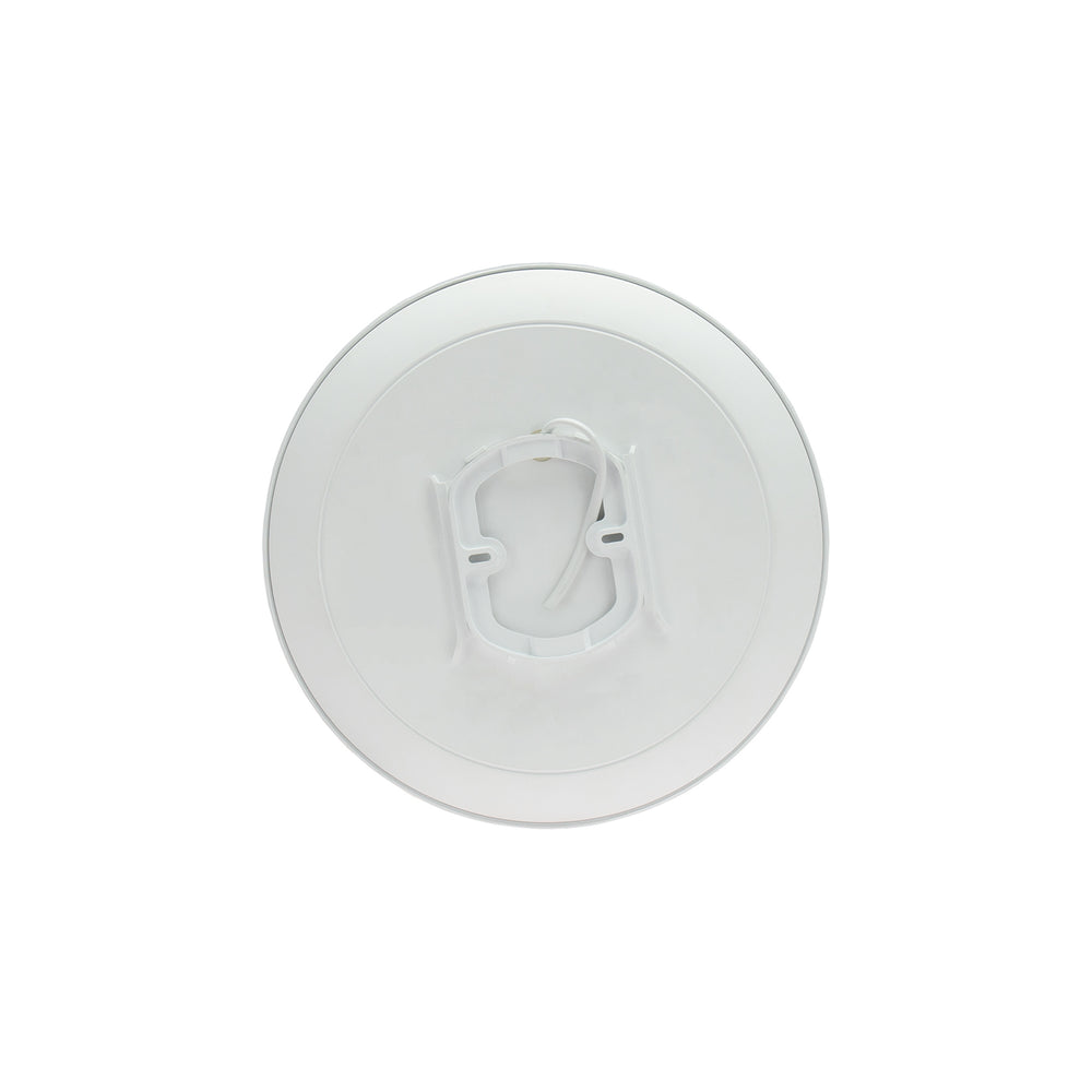 Plafonnier LED Spectrum NYMPHEA 24W 4000K 230V IP54 rond 320mm Blanc Noir montage en surface
