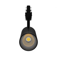 Spot encastré LED Spectrum Andromeda noir, 3000 lumens, 3000K, IP20, CRI >90, angle d'émission 36°/60°, puissance réglable 15-27W