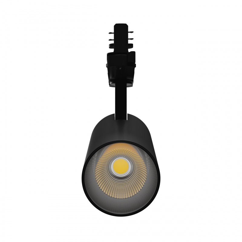 Spot encastré LED Spectrum Andromeda noir, 3000 lumens, 3000K, IP20, CRI &gt;90, angle d'émission 36°/60°, puissance réglable 15-27W