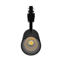 Spot encastré LED Spectrum Andromeda noir, 3000 lumens, 3000K, IP20, CRI >90, angle d'émission 36°/60°, puissance réglable 15-27W