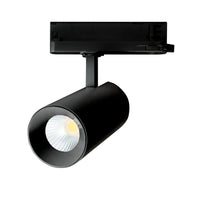Spot encastré LED Spectrum Andromeda noir, 3000 lumens, 3000K, IP20, CRI >90, angle d'émission 36°/60°, puissance réglable 15-27W