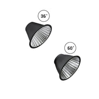 Spot encastré LED Spectrum Andromeda noir, 3000 lumens, 3000K, IP20, CRI >90, angle d'émission 36°/60°, puissance réglable 15-27W