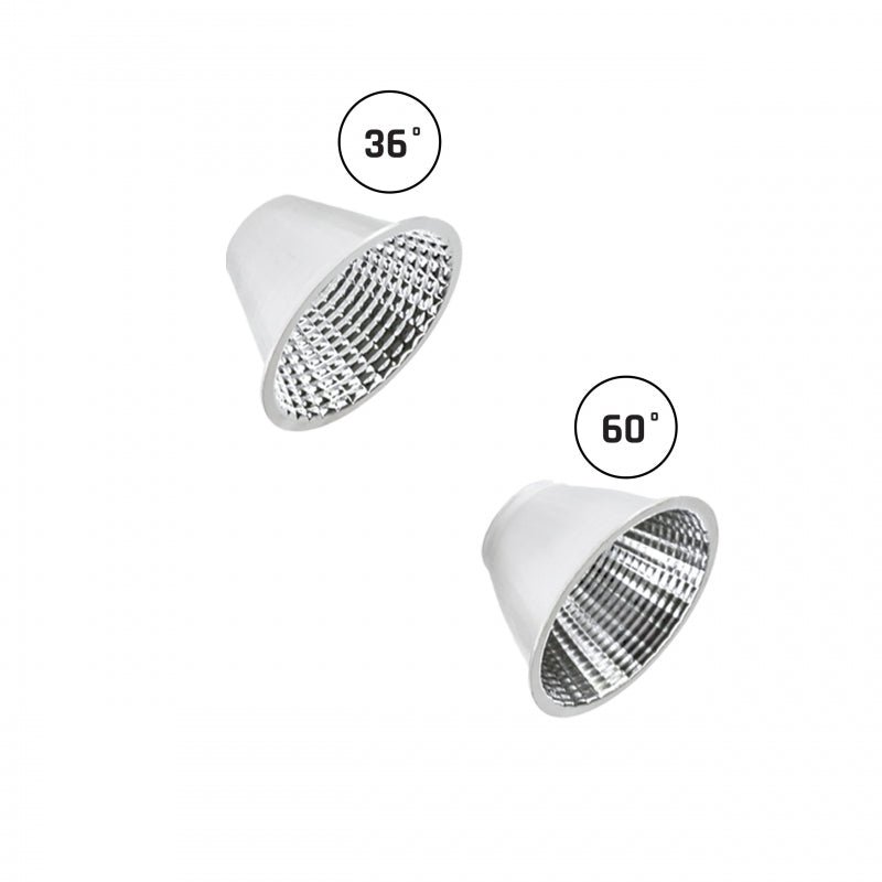 Spectrum Andromeda LED ra>90 3000 lumens 3000K 15-27W blanc chaud IP20 design blanc 36-60 degrés angle de faisceau 2 ans de garantie