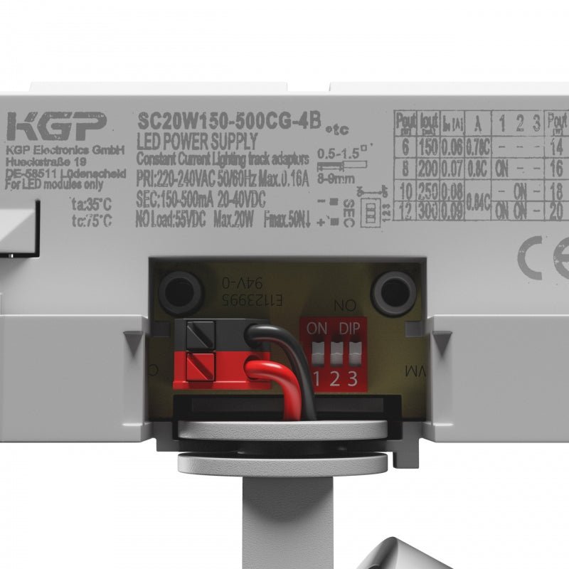 Spectrum Artemida Mini LED spot 20W warm wit 3000K met hoge CRI&gt;90, 230V, aanpasbaar vermogen en IP20 voor binnengebruik