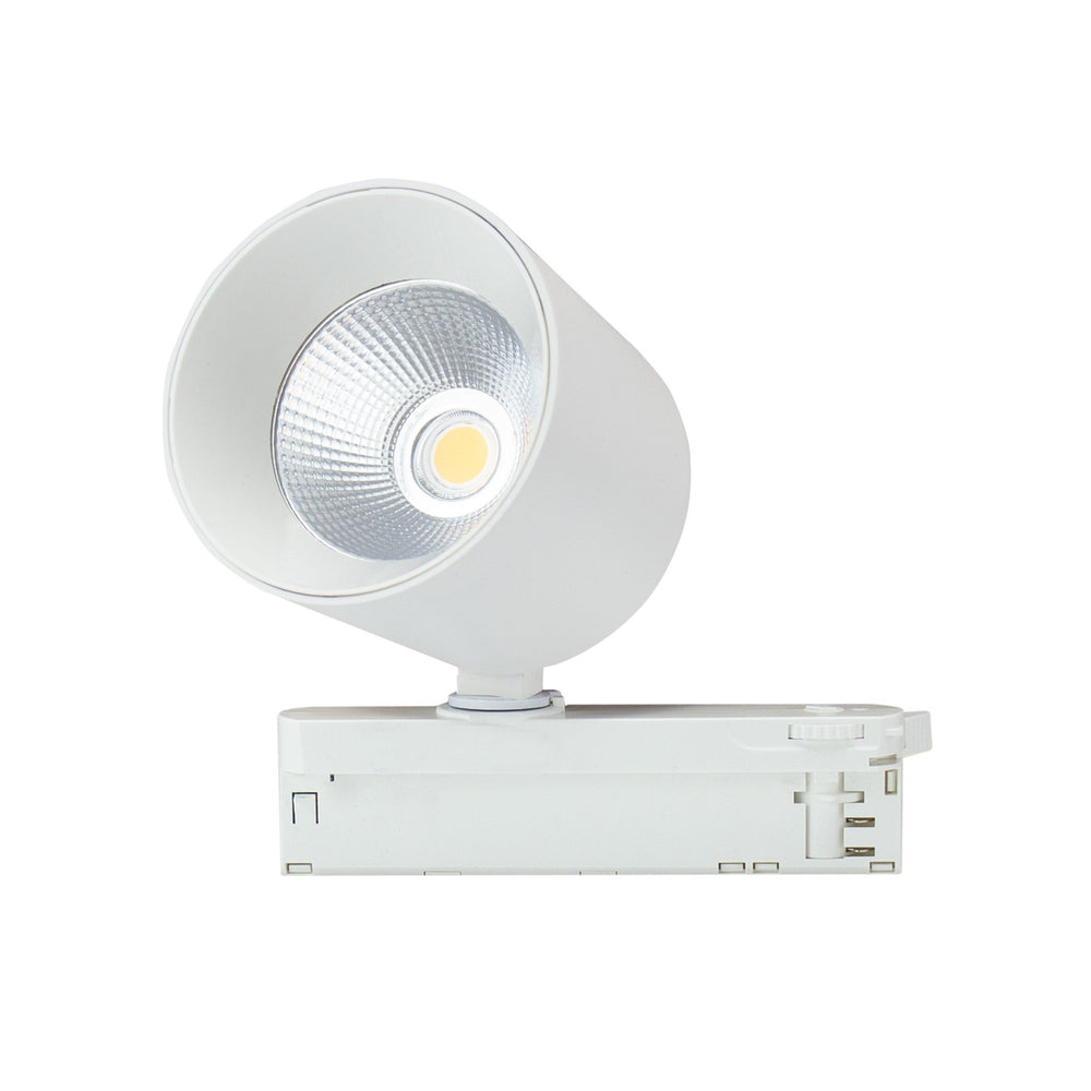Spectrum Artemida Maxi LED downlight wit 42W 3000K &gt;90 CRI 4500 lumen IP20 3-fase busmontage
