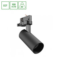 Spectrum Andromeda Prime tracklight 8W 6000K 800 lumen 25° zwart IP20 CCT verlichting