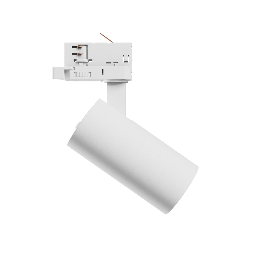 Andromeda prime 3F tracklight wit, 16W, 230V, IP20, 6000K, 25 graden, 1200 lumen, 1-fase montageset