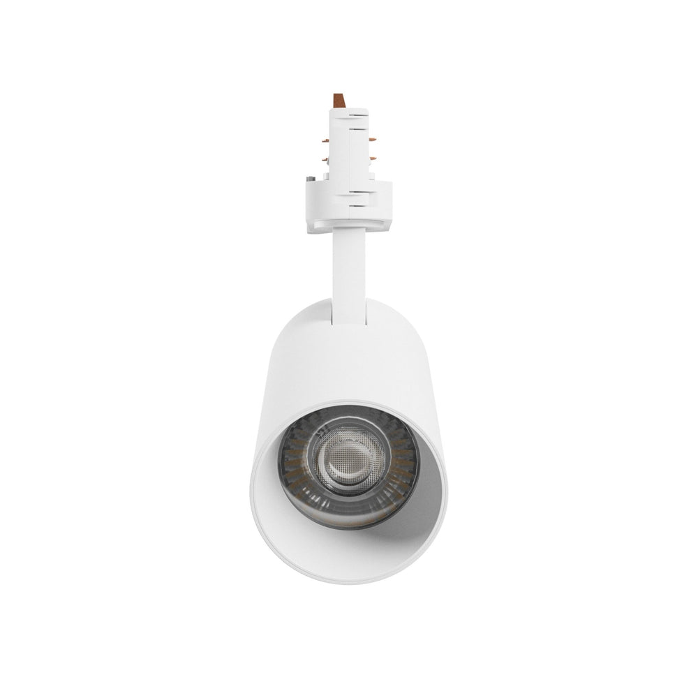 Andromeda prime 3F tracklight wit, 16W, 230V, IP20, 6000K, 25 graden, 1200 lumen, 1-fase montageset