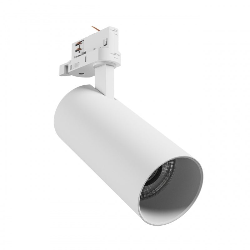 Spectrum andromeda prime projecteur sur rail 3F CCT 24W blanc 6000K 2700 lumens 25 degrés usage intérieur IP20 230V système de montage monophasé