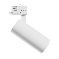 Spectrum andromeda prime projecteur sur rail 3F CCT 24W blanc 6000K 2700 lumens 25 degrés usage intérieur IP20 230V système de montage monophasé