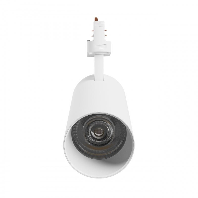 Spectrum andromeda prime projecteur sur rail 3F CCT 24W blanc 6000K 2700 lumens 25 degrés usage intérieur IP20 230V système de montage monophasé