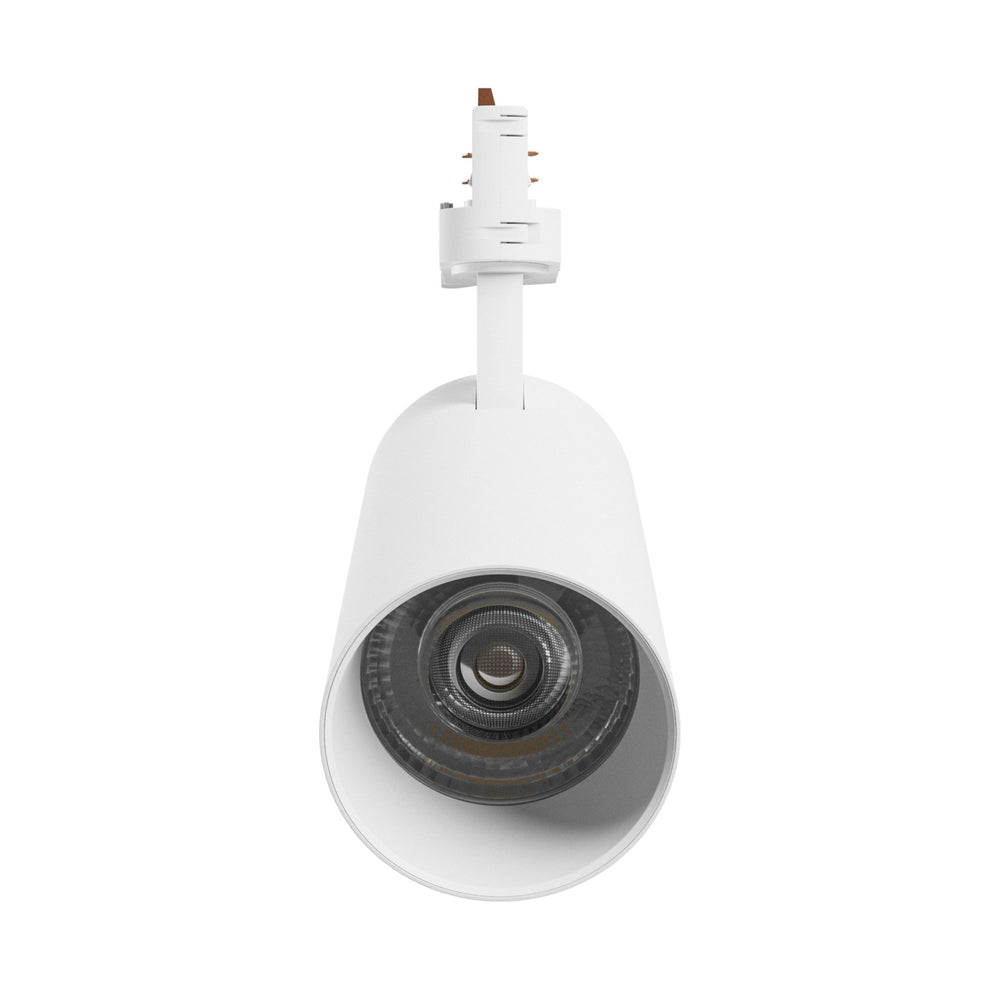 Spectrum andromeda prime projecteur sur rail 3F CCT 24W blanc 6000K 2700 lumens 25 degrés usage intérieur IP20 230V système de montage monophasé