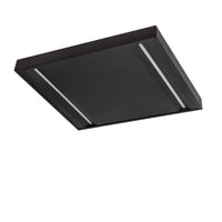 Panneau de plafond LED Spectrum Algine Line noir 600x600mm 44W 4000K 5700 lumens IP20 non dimmable
