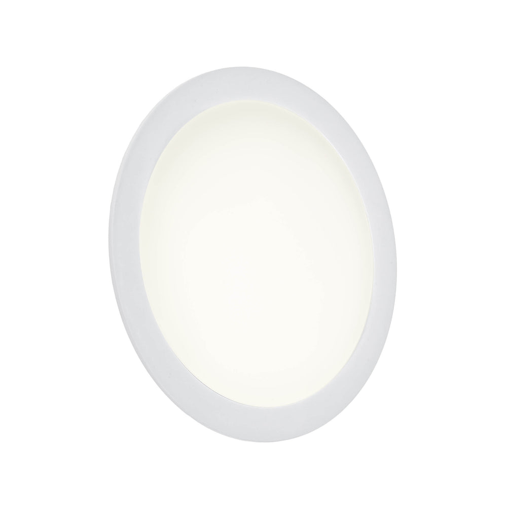 Algine 2in1-surface/encastré plafonnier 12W 120lm par Spectrum - éclairage LED idéal pour montage au plafond dans des espaces de vie modernes