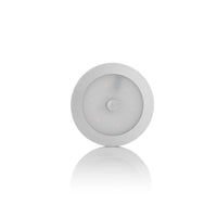 Spectrum kast rond LED licht 2.9W 4000K 12V opbouwmontage met PIR sensor Zilver IP20