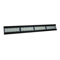 Spectrum Halls Line LED hanglamp 200W zwart, 4000K, 30000 lumen, dimbaar, IP66, 90° hoek, industriële verlichting