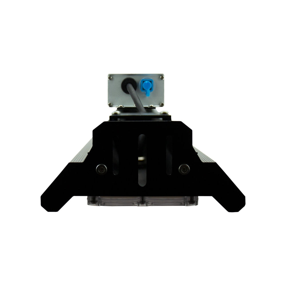 Spectrum Halls Line LED hanglamp 200W zwart, 4000K, 30000 lumen, dimbaar, IP66, 90° hoek, industriële verlichting
