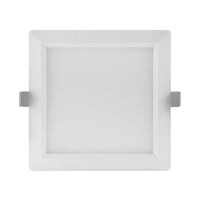 Downlight LED Slim SQ210 18W 1530 lumens 3000K Blanc Chaud, design carré 120D pour plafonds modernes