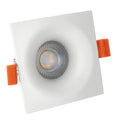 Spectrum Fiale V GU10 vierkant wit led inbouwspot - 250V, aluminium, IP20, GU10 fitting, 17000h levensduur