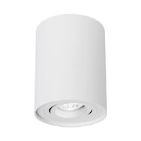 Spectrum CHLOE GU10 witte verstelbare spot voor binnen, IP20 aluminium, 250V, oppervlaktemontage, 17000 uur levensduur