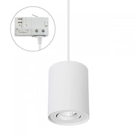 Spectrum CHLOE GU10 wit 3-fase rail, verstelbaar, IP20 aluminium behuizing 250V, gebruik binnenshuis 93x124 mm.