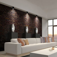 Spot GU10 réglable en noir/argent de Spectrum avec protection IP20 pour usage intérieur