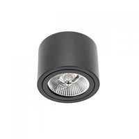 Spectrum Chloe AR111 GU10 spot encastré LED noir 250V, IP20, réglable, 17000 lumens, boîtier en aluminium