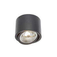 Spectrum Chloe AR111 GU10 spot encastré LED noir 250V, IP20, réglable, 17000 lumens, boîtier en aluminium