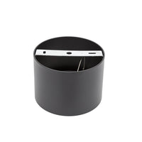 Spectrum Chloe AR111 GU10 spot encastré LED noir 250V, IP20, réglable, 17000 lumens, boîtier en aluminium