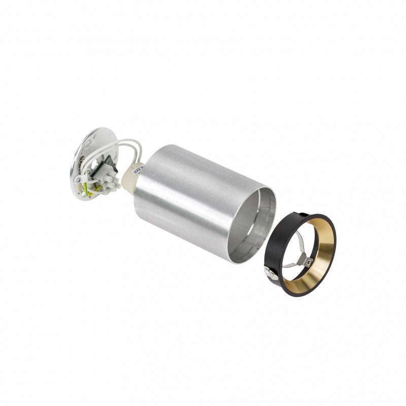 Spectrum Chloe Mini P20 LED Spot argent 4000K 250V, GU10, 17000 heures de durée de vie, IP20, montage en surface