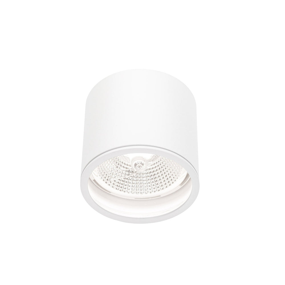 Chloe AR111 GU10 IP65 spot LED rond extérieur et intérieur lampe Spectrum boîtier blanc 17000 heures 250V 120-115 mm