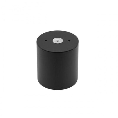 Projecteur LED rond noir CHLOE GU10 IP65 pour usage intérieur, boîtier en aluminium, 250V, 17000 lumens, montage en surface