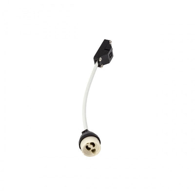 Spot LED carré Spectrum CHLOE AR111 GU10, IP20, blanc, boîtier en aluminium, 250V, usage intérieur, longue durée de vie